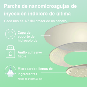 【Último día de promoción: 60% DE DESCUENTO】Lenreey® Parche NANO de microagujas NIDDK-Tirzepatide para Adelgazar y Salud(Sin dolor, liberación 24/7 | Pierde 9 kg RÁPIDO | Reducción del 90% en azúcar | ) 🥬