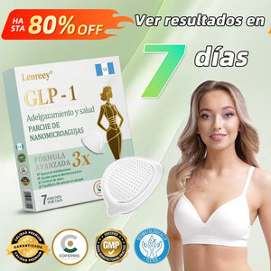 【Último día de promoción: 60% DE DESCUENTO】Lenreey® Parche NANO de microagujas NIDDK-Tirzepatide para Adelgazar y Salud(Sin dolor, liberación 24/7 | Pierde 9 kg RÁPIDO | Reducción del 90% en azúcar | ) 🥬
