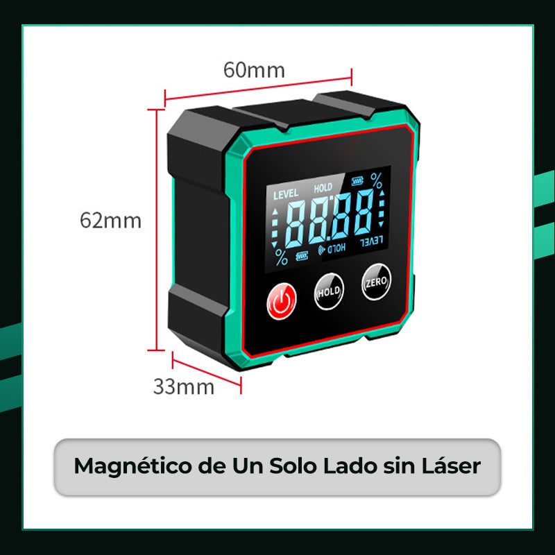 🔥 50 % DE DESCUENTO – Ángulo digital magnético con láser electrónico 📐✨