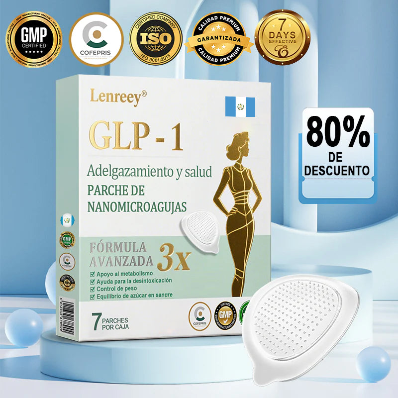 【Último día de promoción: 60% DE DESCUENTO】Lenreey® Parche NANO de microagujas NIDDK-Tirzepatide para Adelgazar y Salud(Sin dolor, liberación 24/7 | Pierde 9 kg RÁPIDO | Reducción del 90% en azúcar | ) 🥬