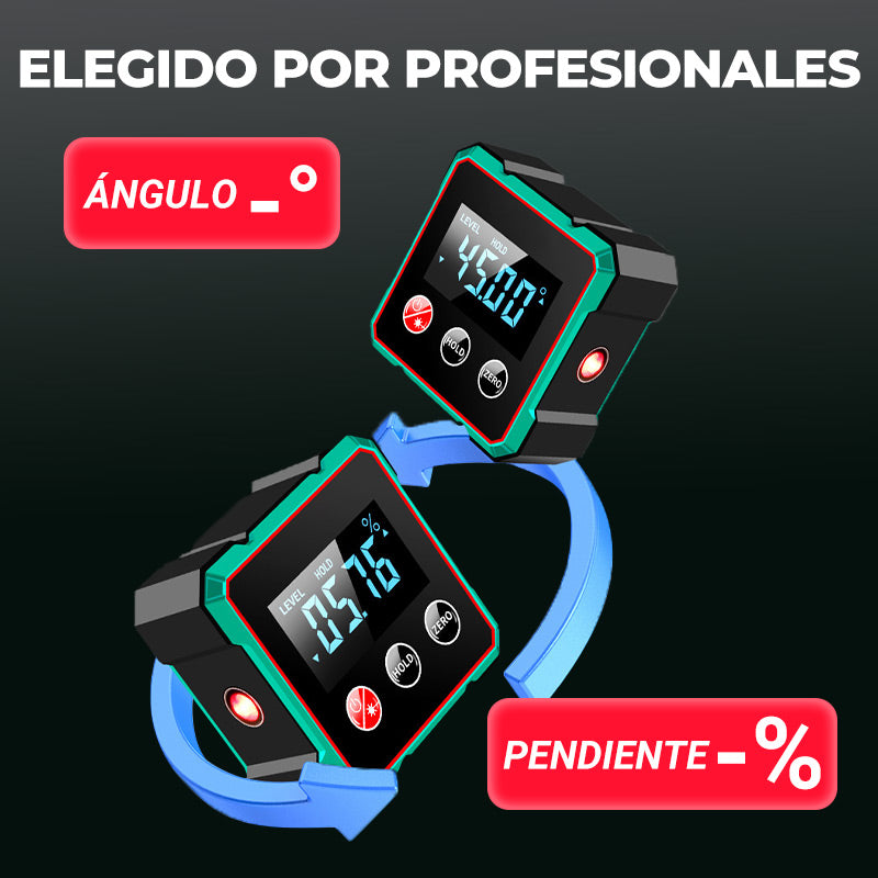 🔥 50 % DE DESCUENTO – Ángulo digital magnético con láser electrónico 📐✨