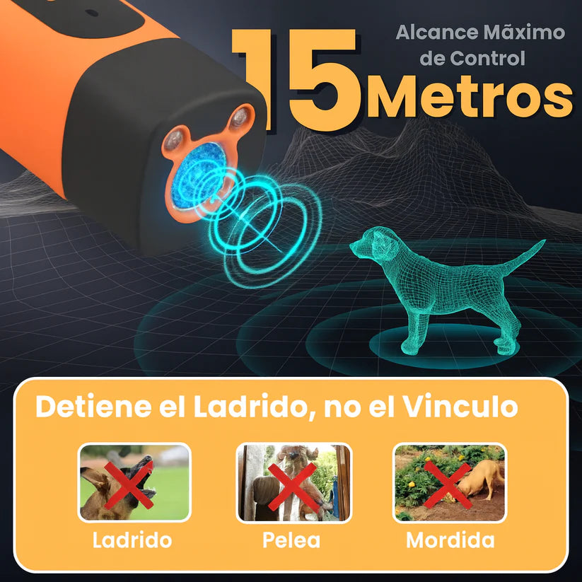 Brivori™ - Disuasor ultrasónico de ladridos para perros