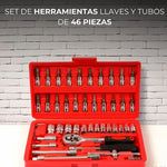 ToolMaster Pro 46 piezas:🧰🔧💪 Juego de Llaves de Vaso en Acero de Vanadio